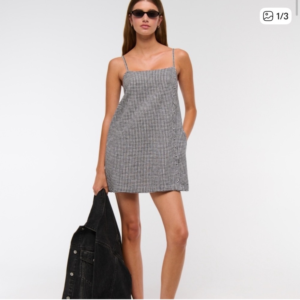 Abercrombie Linen Dress Skort